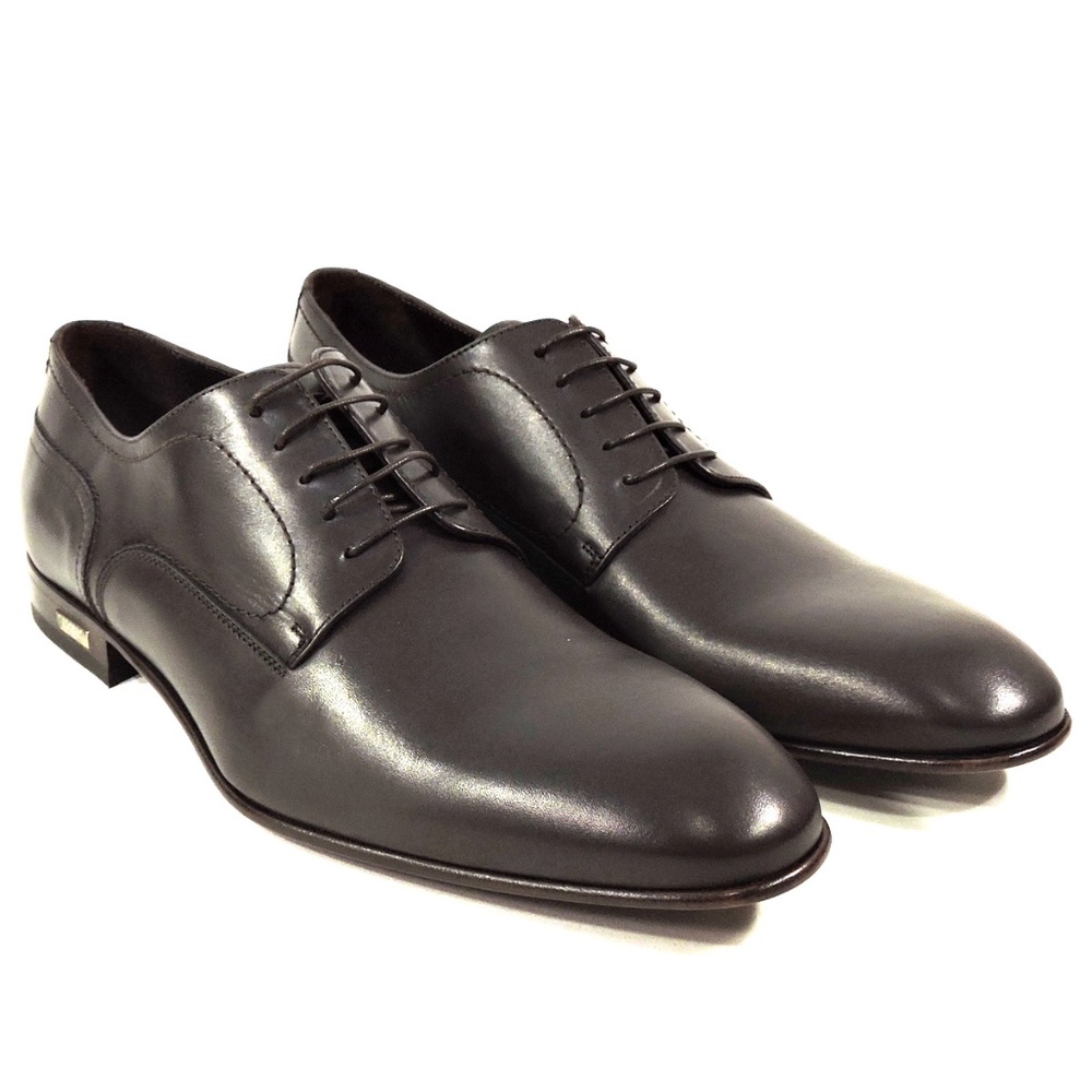 CASADEI 🇮🇹 MENS BROWN SOFT LEATHER COMFORT OXFORD SHOES - Picture 2 of 8